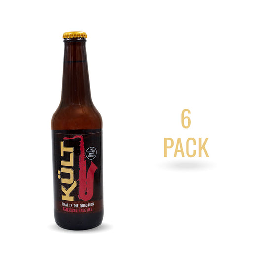 Cerveza KULT American Pale Ale botella 330ml / 6 unidades