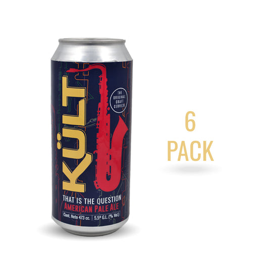 Cerveza KULT American Pale Ale lata 473ml / 6 unidades