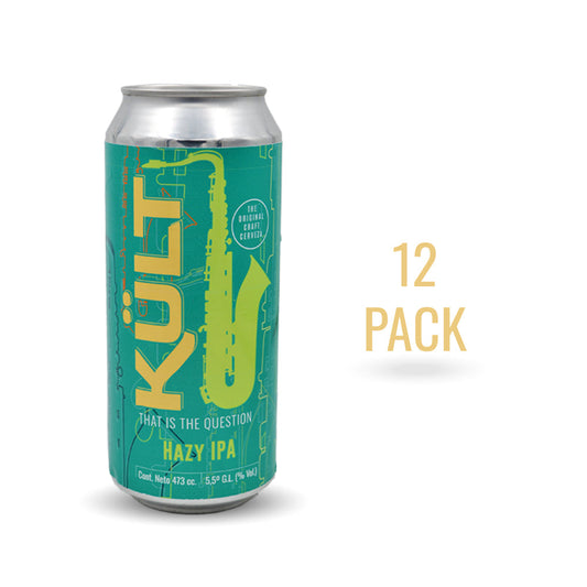 Cerveza KULT Hazy Ipa lata 473ml / 12 unidades